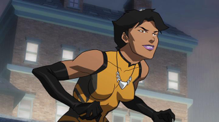 Illustration for article titled The Live-Action Vixen Costume Is a Perfect Translation From the Cartoon